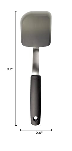 OXO Good Grips Silicone Cookie Spatula, Gray, 3 inches