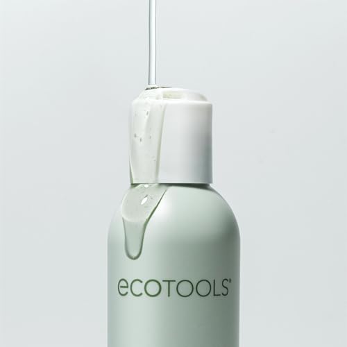 EcoTools Cleanser Shampoo for Makeup Brush/Sponge/Puffs, Remove Makeup & Impurities, Fragrance-Free, No Harsh Chemicals, Vegan & Cruelty-Free, 6 fl.oz./177 ml, 1 Count