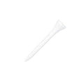 PRIDE GOLF TEE unisex adult 50 Count Bag Golf Tees, White, 2.125 US