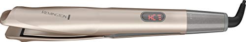 Lisseur multi-styler Remington Pro 1" avec technologie Twist &amp; Curl, fer à lisser et à friser en un seul outil, protection des couleurs, champagne