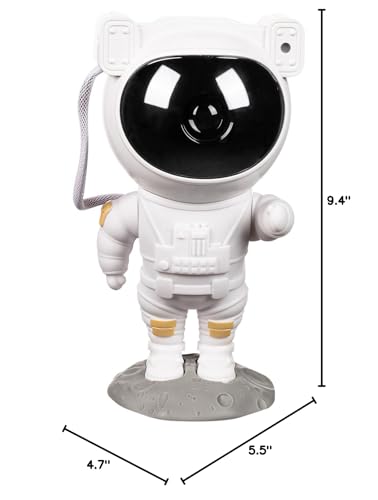 Projecteur d'étoiles galaxie veilleuse - projecteur spatial astronaute, lampe de plafond LED nébuleuse étoilée avec minuterie et télécommande, décoration de chambre d'enfant esthétique, pour Noël, anniversaires, Saint-Valentin