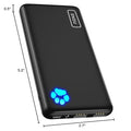 Chargeur portable INIU, batterie externe la plus fine 10000 mAh 5 V/3 A, batterie de charge haute vitesse USB C entrée/sortie, batterie externe pour téléphone compatible avec iPhone 16 15 14 13 12 Samsung S22 S21 Google iPad etc