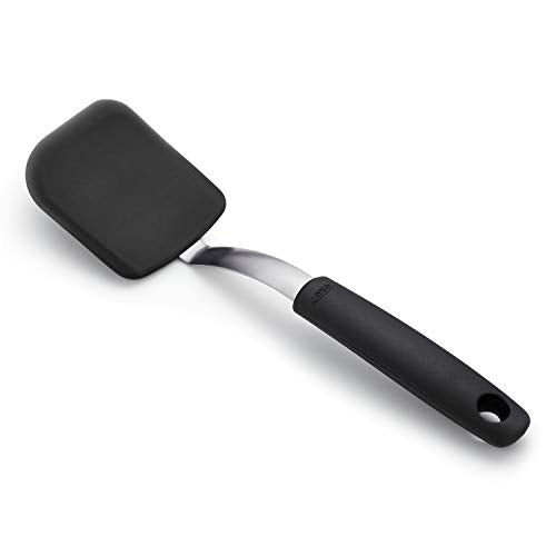 OXO Good Grips Silicone Cookie Spatula, Gray, 3 inches