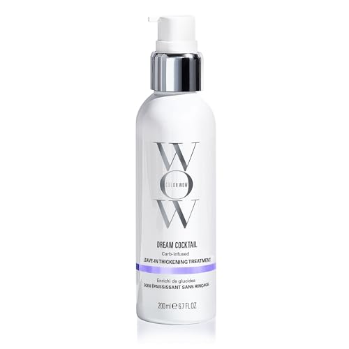 COLOR WOW Dream Cocktail Carb Infused Leave-in Treatment – Transform Thin Hair to Thick & Full | with Heat Protection