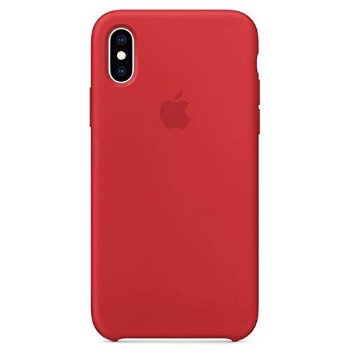 Funda de silicona de Apple (para iPhone Xs) - (Producto) ROJA