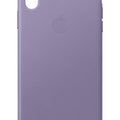 Funda de piel para iPhone Xs Max de Apple, color lila