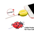 24 Pcs Cable Protector for iPhone/ipad USB Cable, Plastic Cable Protectors Cute Drink Fruit Dinosaur Animals Charging Cable Saver, Phone Accessory Protect USB Charger for Birthday Party (24B)