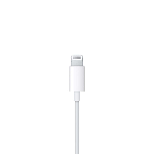 Apple EarPods Headphones with Lightning Connector, Wired Ear Buds for iPhone with Built-in Remote to Control Music, Phone Calls, and Volume