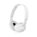 Auriculares supraurales con cable Sony serie ZX, color blanco MDR-ZX110