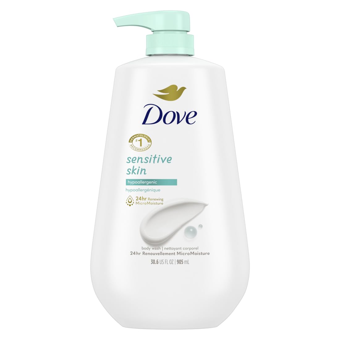 Dove Body Wash - Sensitive Skin - 34 oz