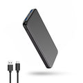 VANYUST Portable Charger Power Bank, 15W Fast Charging 10000mAh External Power Bank, USB-C in&Out Battery Pack Compatible with iPhone 15/14/13/12 Series, Andriod Phone and HeatVest, Black