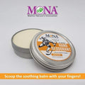 MONA BRANDS All Natural HAND DEODORANT for Ace Hockey Players | For athletes who wear gloves | Vegan, Non-GMO, Cruelty free | ORANGE Scent | 1oz