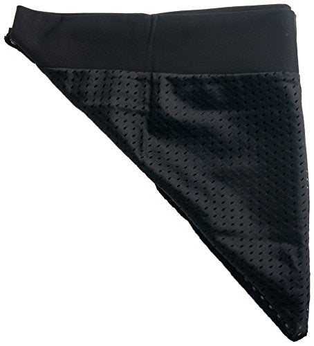 Bandana deportiva de malla Dri Sweat Flex, color negro, 0,2 x 6,5 x 5 pulgadas