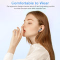 Wireless Earbuds, Bluetooth 5.3 Headphones in Ear with 4 ENC Noise Cancelling Mic, HiFi Stereo Deep Bass Wireless Earphones 40H Playtime, in-Ear Earbud Bluetooth Dual LED Display IP7 Waterproof, USB-C