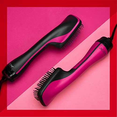 Secador y moldeador de cabello REVLON One Step | Desenreda, seca y alisa el cabello con una sola herramienta para lograr un peinado rápido y fácil con calidad de salón y menos frizz (negro)