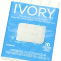 Ivory Gentle Bath Bar Soap, Safe for Entire Family, Free of Dyes and Heavy Perfumes, Original Scent, 4 oz (10 Count)