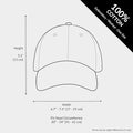 Casquette de baseball tendance pour homme et femme, visière incurvée, sergé de coton pur, unisexe-adulte, taille unique, drapeau américain blanc