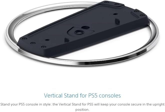 Soporte vertical para consolas PS5 - PlayStation 5 Slim Pro Base Accesorios para consola PS5 Disco y soporte digital