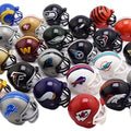 Juego de 32 cascos de la NFL de Riddell: cascos de tamaño Gumball, todos los logotipos actuales de la NFL, nuevo juego 2023