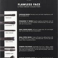 e.l.f. Flawless Face Kit, 6-Piece Brush Collection, Brushes For Face, Eyes & Brows, Vegan & Cruelty-Free