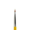 Bdellium Tools Professional Makeup Brush - Studio Series 714 Flat Eye Definer - With Soft Synthetic Fibers, For Eye Definition (Yellow, 1pc)