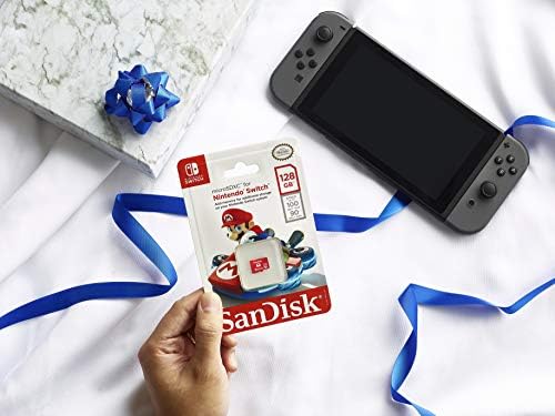 SanDisk 128GB microSDXC Card, Licensed for Nintendo Switch - SDSQXAO-128G-GNCZN