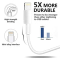 4Pack [Apple MFi Certified] Charger Lightning to USB Charging Cable 6FT Cord Compatible iPhone 14/13/12/11 Pro/11/XS MAX/XR/8/7/6s Plus,iPad Pro/Air/Mini,iPod Touch