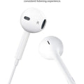 Apple Earbuds, [MFi Certified] with Lightning Connector Wired Earphones (Built-in Microphone & Volume Control) Noise Canceling Isolating Headphones for iPhone 14/13/12/11/SE/X/XR/XS/8/7-1Pack