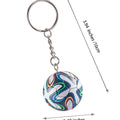 Pendentif de sac à dos de football KCKEYS, porte-clés de football, décoration de sac à suspendre, porte-clés de la Coupe du monde de sport pour garçons et filles, cadeau d'anniversaire de récompense de carnaval