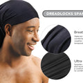 Men’s Super Jumbo Spandex Dreadlock Cap, Braids Cap, Twist Cap 1pc Unisex Dreadlock Cap Unisex Braids Cap Unisex Twist Cap, BLACK COLOR