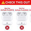 (Paquete de 3) Estuche para Airpods 1 y Airpods 2, Estuche protector de silicona Suublg para Airpods con un lindo y divertido diseño de piel, con llavero