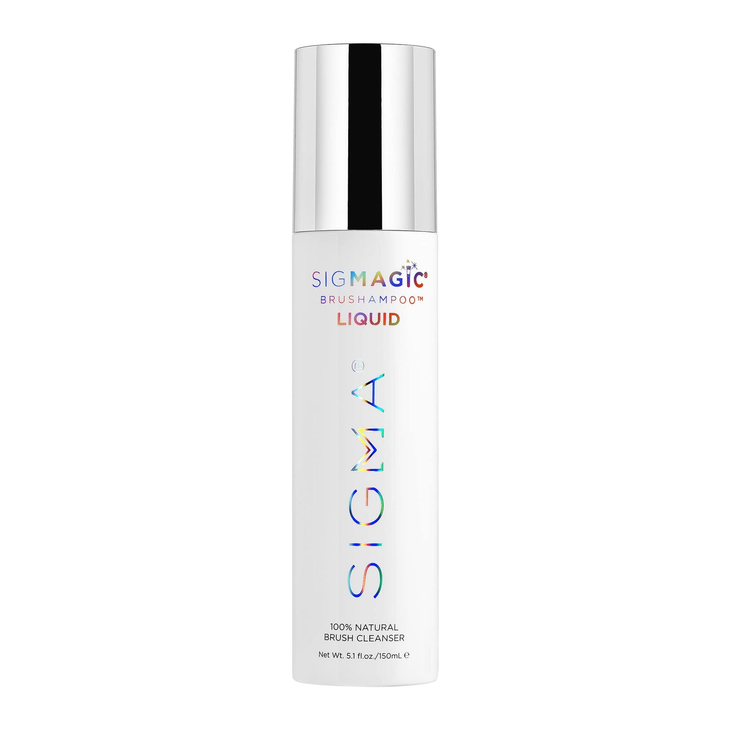 Sigma Beauty Sigmagic Brushampoo Liquid - Solution nettoyante de qualité professionnelle pour pinceaux et éponges de maquillage pour éliminer les résidus de maquillage (5,1 FL Oz)