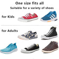 Aiboxin Elastic No Tie Flat Shoe Laces for Sneakers, Tieless Shoelaces for Kids & Adults, Stretch Shoes Strings