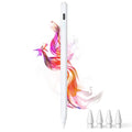 Stylus Pen for iPad 9th&10th - Type-c Charging Pencil for iPad Palm Rejection Active Pen Compatible with（2018-2023） Apple iPad 6/7/8/9/10，iPad Air 3/4/5，iPad Mini 5/6, iPad Pro 11"/12.9"（White）