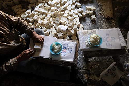 Soap Al Jamal Original Olive Oil Natural Arabic soap Made From Holy Land Nablus-Palestine Historical soap for hair, body.