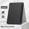 MoKo Case for Galaxy Tab A9+/A9 Plus 11 inch 2023, Slim Stand Protective Smart Cover with Hard PC Translucent Back Shell for Tab A9 Plus Tablet (SM-X210/X216/X218), Auto Wake/Sleep, Black