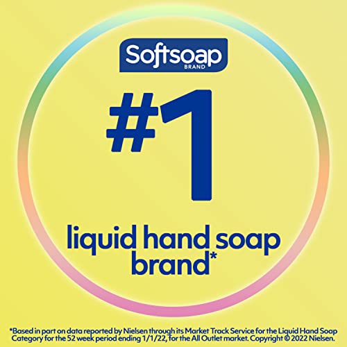 Savon liquide antibactérien pour les mains Softsoap, parfum d'agrumes frais, 11,25 onces, paquet de 6