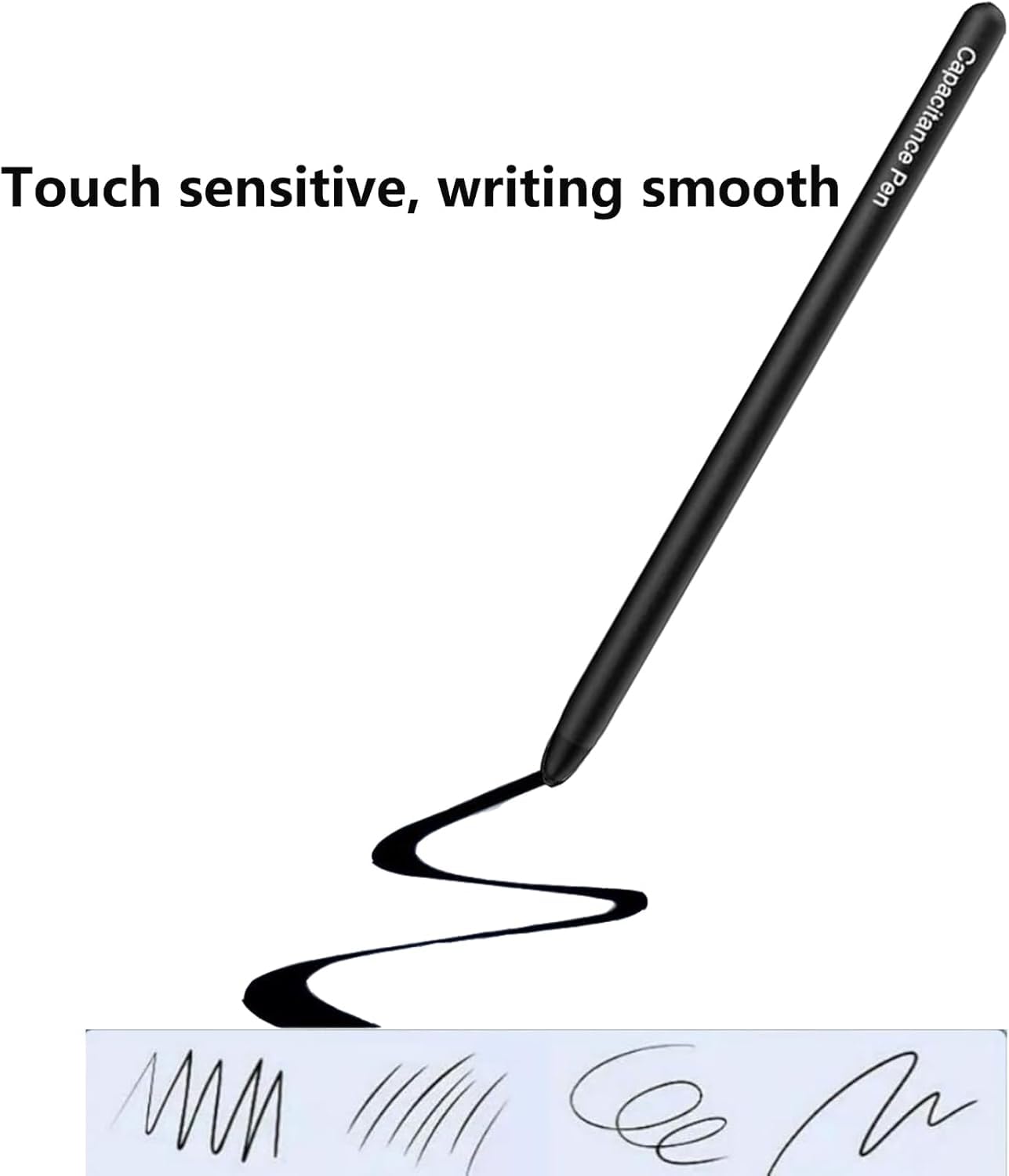 Stylus Pen for Touch Screen,Compatible with Galaxy Tab A9 Plus / A8 / A7 / A7 Lite/Apple iPad pro/iPad 9/8 / 7/6 / iPhone,Performance S Pen for Fire HD 10 Plus /8/7/All Touch Devices (Black)