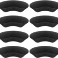 Heel Grips Liner, Cushions Heel Pads Insert Prevent Too Big, Slipping, Blisters, Filler for Loose Shoe Fit ((Black))