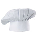 Hyzrz Chef Hat Adult Adjustable Elastic Baker Kitchen Cooking Chef Cap (White)