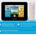 AcuRite Wireless Home Weather Station with Color Display, Indoor Outdoor Thermometer and Temperature Sensor