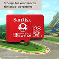 SanDisk 128GB microSDXC Card, Licensed for Nintendo Switch - SDSQXAO-128G-GNCZN