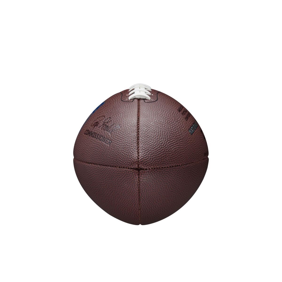 Balones de fútbol auténticos de la NFL de WILSON: The Duke, Brown