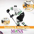 MONA BRANDS All Natural HAND DEODORANT for Ace Hockey Players | For athletes who wear gloves | Vegan, Non-GMO, Cruelty free | ORANGE Scent | 1oz