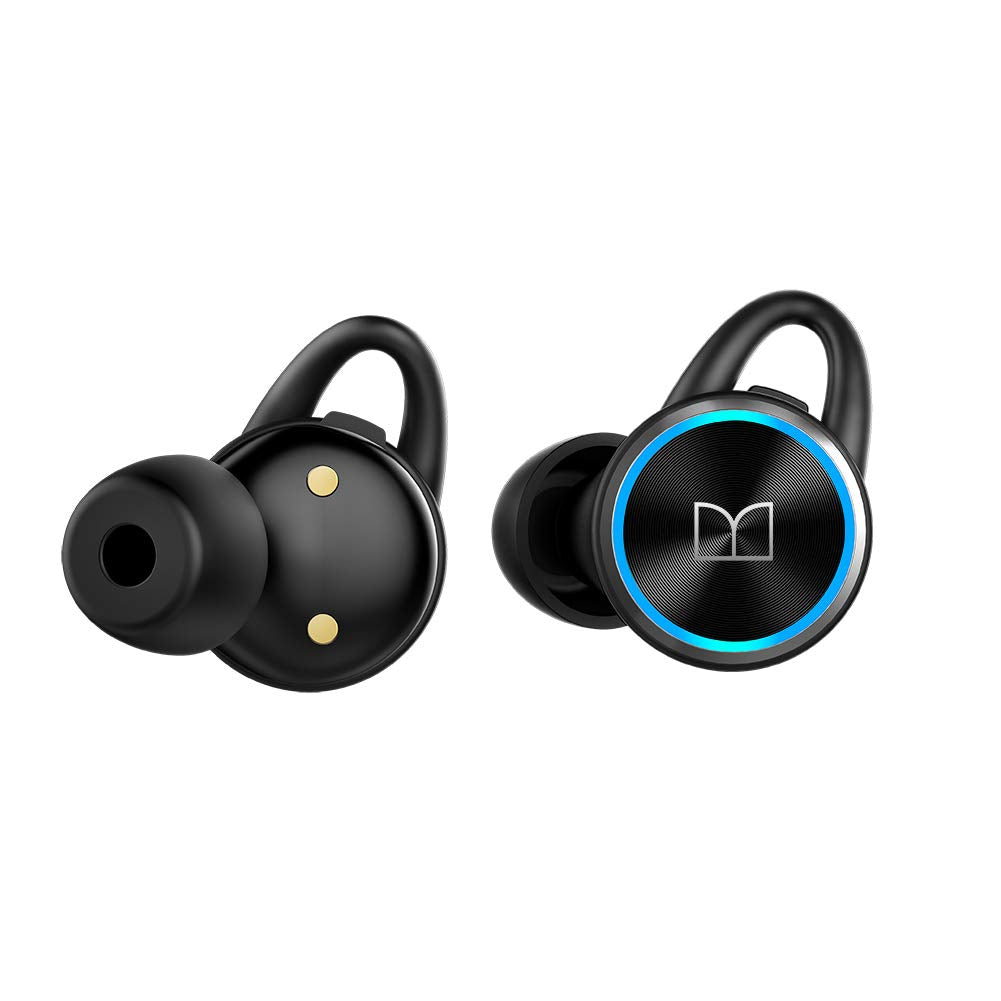 Monster Bluetooth Earbuds, Clarity 101 AirLinks Truly Wireless Headphones with Charging case…