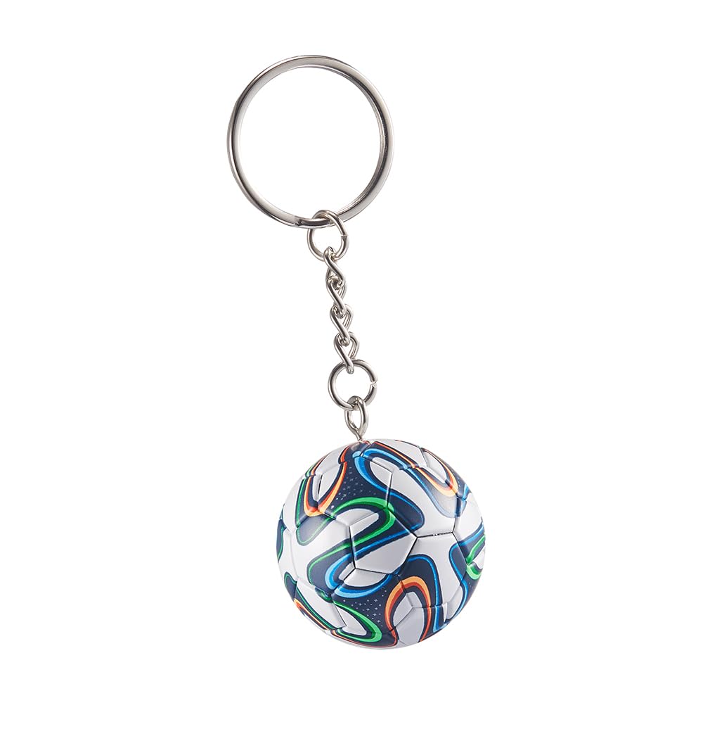 Pendentif de sac à dos de football KCKEYS, porte-clés de football, décoration de sac à suspendre, porte-clés de la Coupe du monde de sport pour garçons et filles, cadeau d'anniversaire de récompense de carnaval