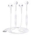 2 Pack-Earbuds for iPhone Headphones Wired with Earphones [MFi Certified](Built-in Microphone & Volume Control) Noise Isolating Headsets Support for iPhone 14/13/12/11/XR/XS/X/8/7/SE/Pro/Pro Max