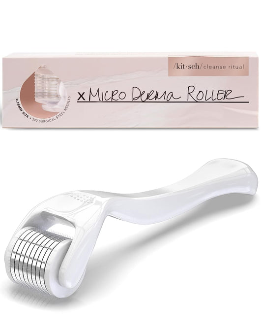 Kitsch Roller for Face | Face Roller Skin Care Tools | Roller for Beard | (White)