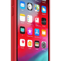 Funda de silicona de Apple (para iPhone Xs) - (Producto) ROJA