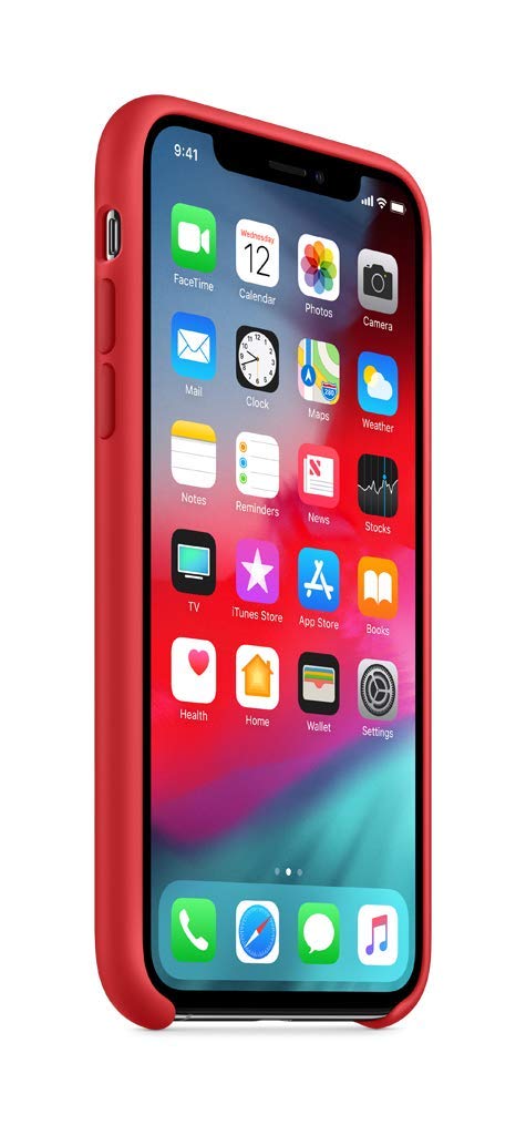 Funda de silicona de Apple (para iPhone Xs) - (Producto) ROJA